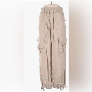Habitual Light Beige High Waist Cargo Pants